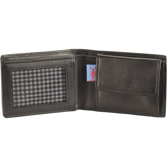Jack Kinsky Hamburg 104 Mini Portemonnee Leer 9,5 cm