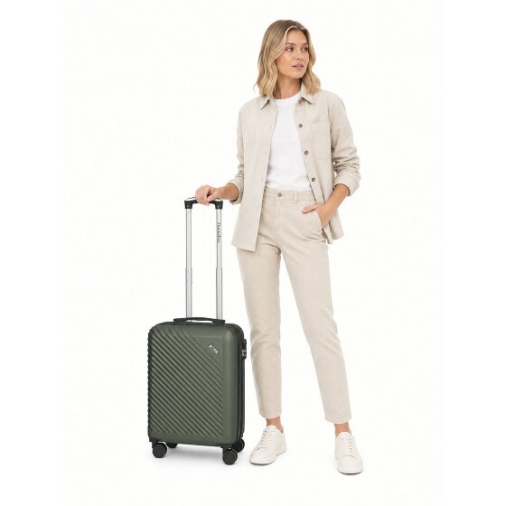 Check.In Paradise 2.0 4 wielen Cabinewagen S 55 cm met uitbreidingsplooi