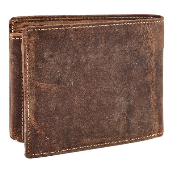 Greenburry Karpfen Portemonnee Leer 12.5 cm