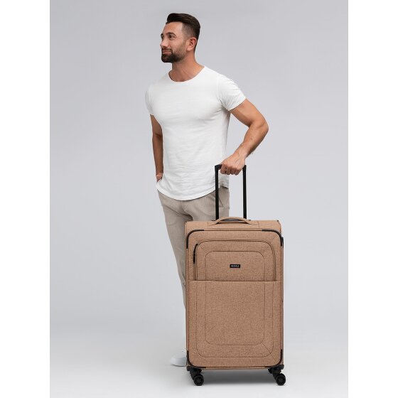 Redolz Essentials 12 LARGE 4 wielen Trolley 79 cm met uitbreidingsplooi