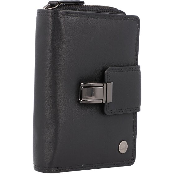 Greenburry Sponsachtig portefeuille leer 9,5 cm