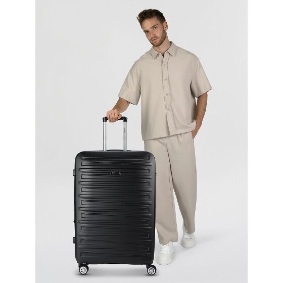 Benzi 5493 4 wielen Trolley L 77 cm met uitbreidingsplooi