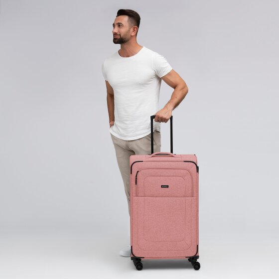 Redolz Essentials 12 LARGE 4 wielen Trolley 79 cm met uitbreidingsplooi