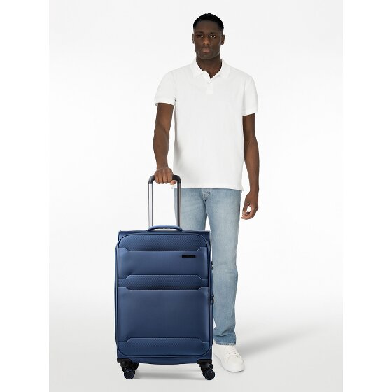 Cocoono Mauritius 4 wielen Trolley M 70 cm met uitbreidingsplooi