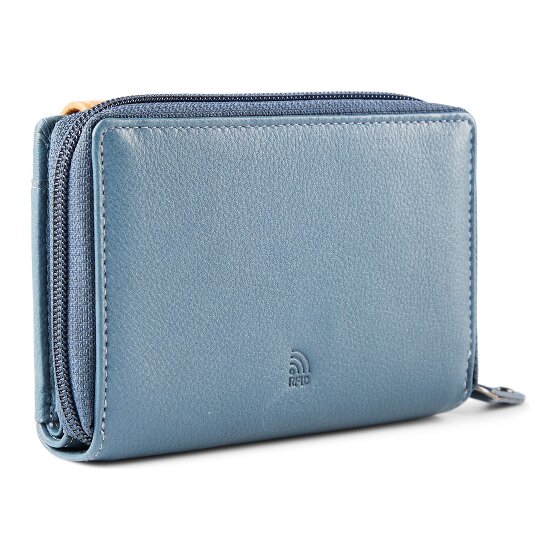 Greenburry Nappa Portemonnee RFID-bescherming Leer 14 cm