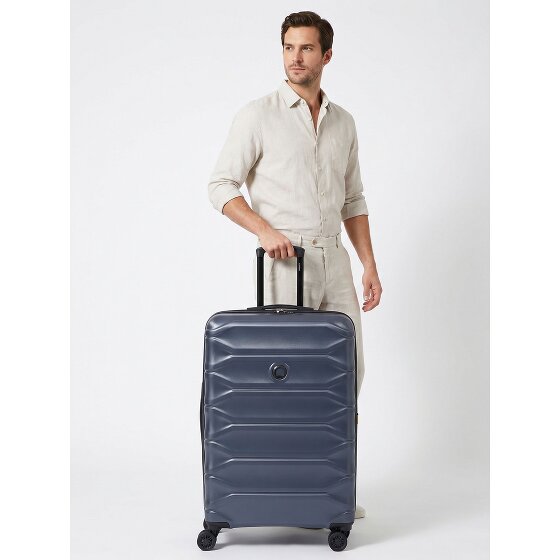Delsey Paris Meteor 4 wielen Trolley L 78 cm met uitbreidingsplooi
