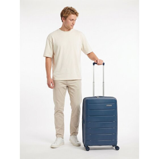 American Tourister Summer Pop 4 wielen Trolley 66 cm met uitbreidingsplooi