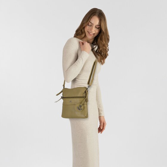 Harbour 2nd Anchor Love Taliza Schoudertas Leer 18 cm