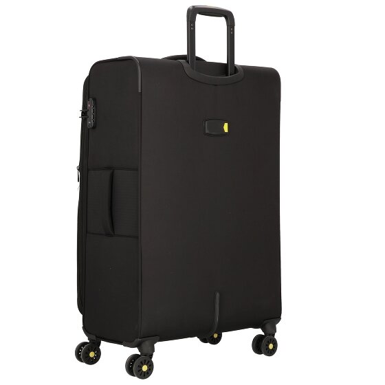 d&n Travel Line 9704 4 wielen Trolley L 78 cm met uitbreidingsplooi