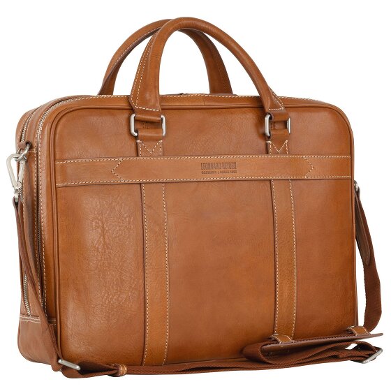 Leonhard Heyden Bergamo aktetas leer 41 cm Laptopvak