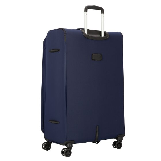 d&n Travel Line 9504 4 wielen Trolley L 76 cm met uitbreidingsplooi