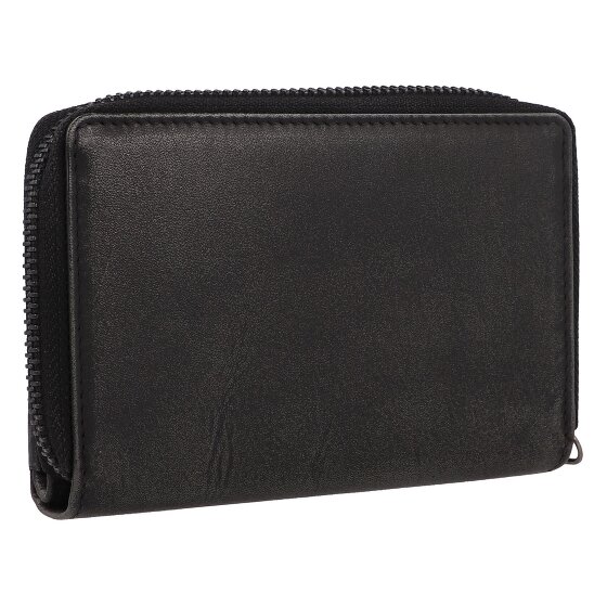 Greenburry Destressed Portemonnee RFID-bescherming Leer 13.5 cm