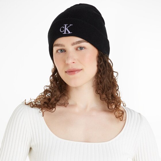 Calvin Klein Jeans Monogram Embro Gebreide muts