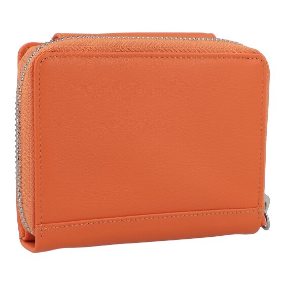 Braun Büffel Joy Portemonnee RFID-bescherming Leer 12 cm