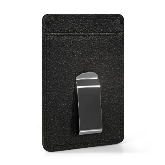 Redolz Leather Essentials creditcardhouder RFID leer 7 cm met geldclip