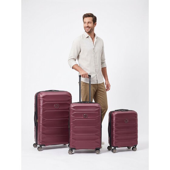 Delsey Paris Meteor 4 wielen Kofferset 3-delig met uitbreidingsplooi