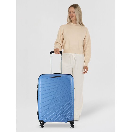 Benzi 5808 4 wielen Trolley 65 cm met uitbreidingsplooi