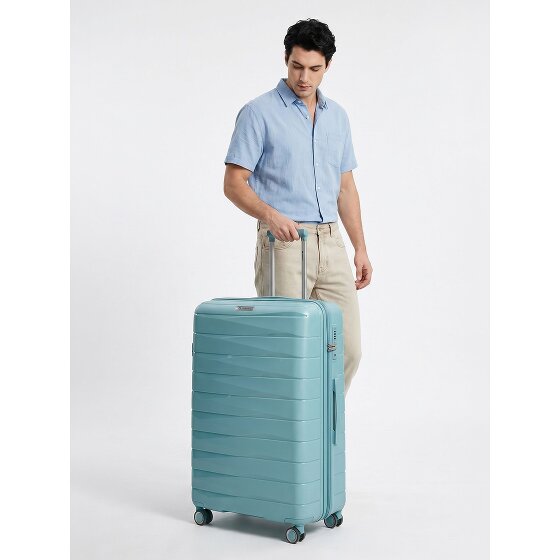 Franky London 4 wielen Trolley L 74 cm met uitbreidingsplooi