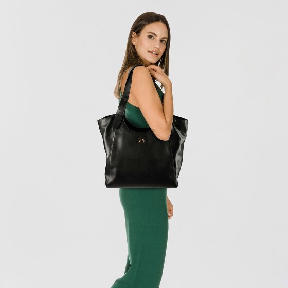 PINKO Shopper Tas Leer 35 cm