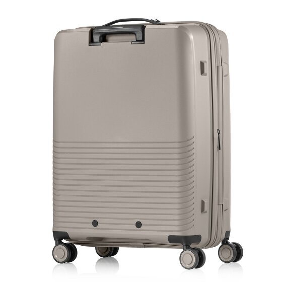 Pack Easy Jet 4 wielen Trolley 64 cm met uitbreidingsplooi