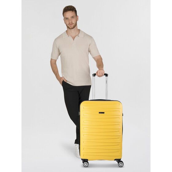 Benzi 5493 4 wielen Trolley M 66 cm met uitbreidingsplooi