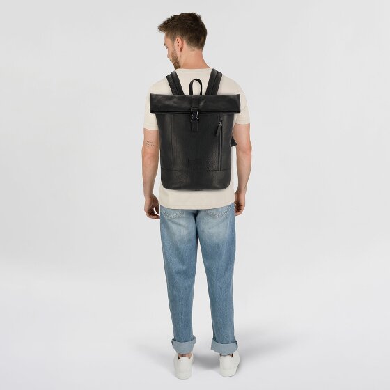 Jack Kinsky Porto Dagrugzak Leer 43 cm Laptop compartiment