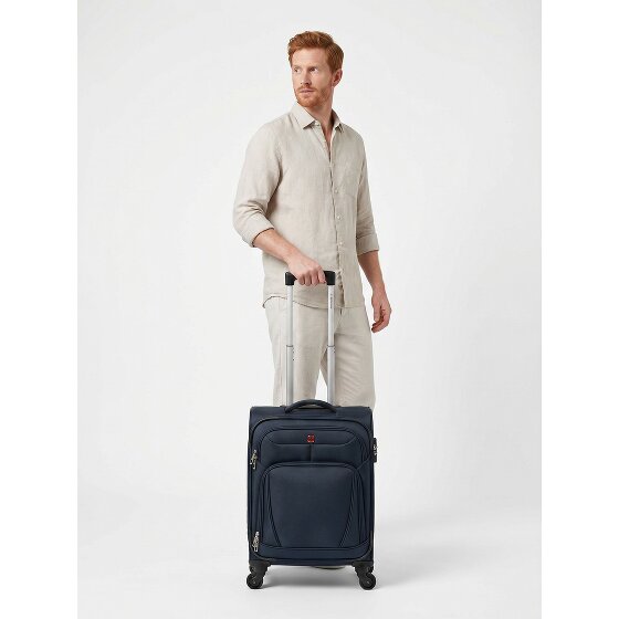 Wenger Beaumont 4 wielen Cabinewagen S 54 cm met uitbreidingsplooi
