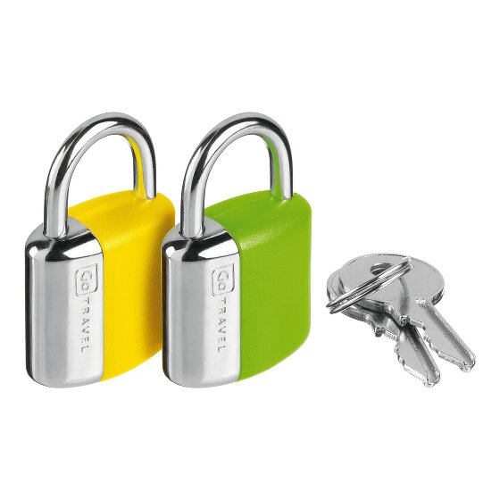Go Travel Bagage accessoires hangslot set 2 stuks.