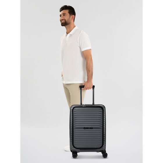 Stratic Bright + 4 wielen Cabinewagen 55 cm Laptop compartiment