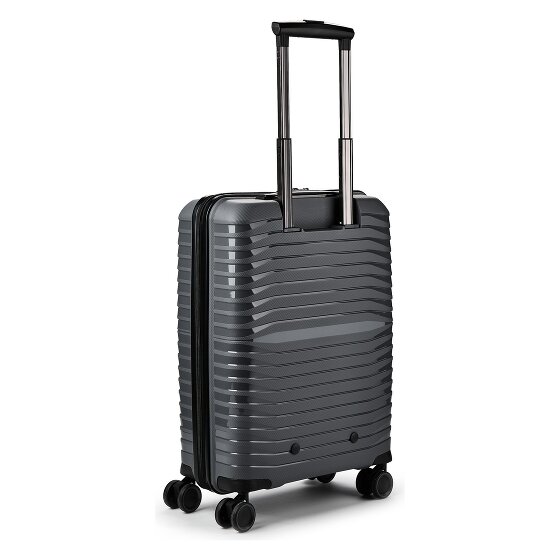 Stratic Bright + 4 wielen Cabinewagen 55 cm Laptop compartiment