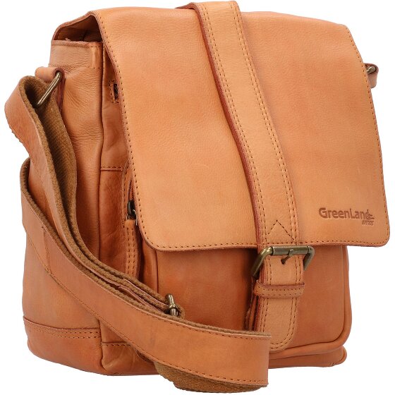 Greenland Nature GreenLand NATURE Schoudertas Leer 23 cm