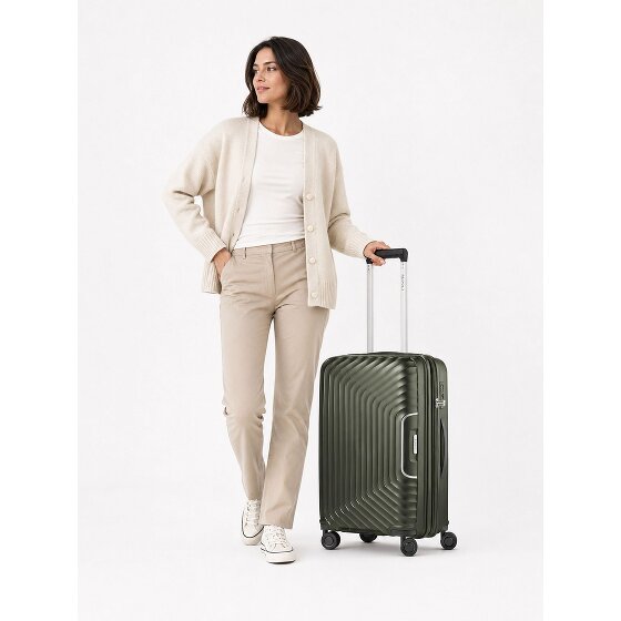 Redolz Essentials 01 4 wielen Trolley M 66 cm met uitbreidingsplooi