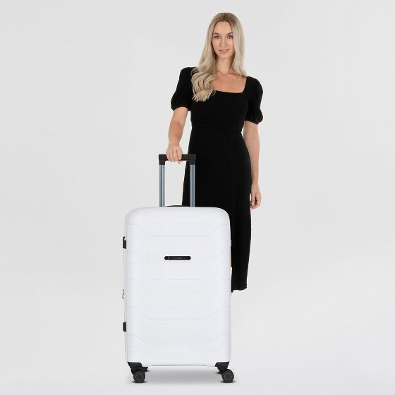 Polestream Strz by Asteroid 4 wielen Trolley L 74 cm met uitbreidingsplooi