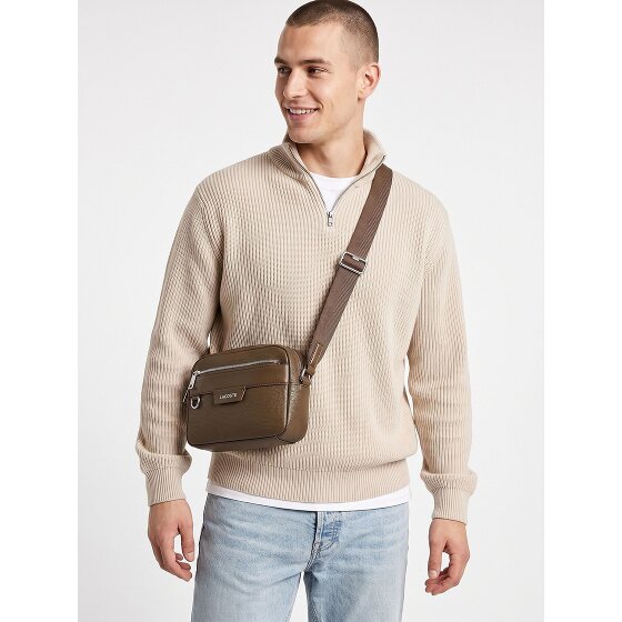 Lacoste Ossian Crossbody tas Leder 19 cm