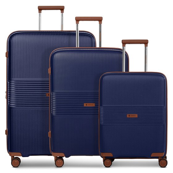 Farmhood Eco Edition 02 4 wielen Kofferset 3-delig met uitbreidingsplooi