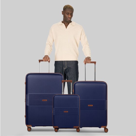 Farmhood Eco Edition 02 4 wielen Kofferset 3-delig met uitbreidingsplooi