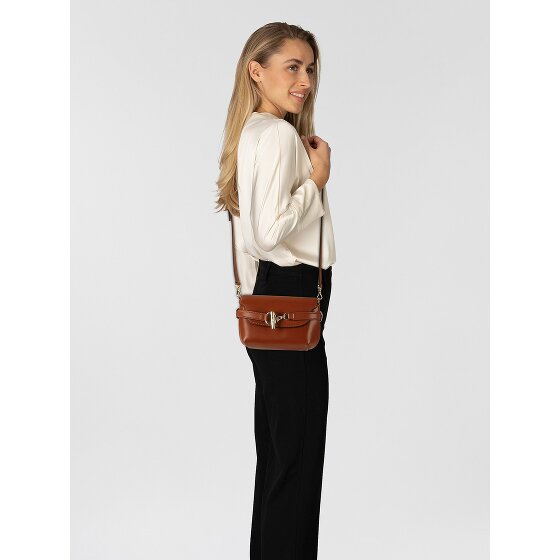 Lauren Ralph Lauren Blake Mini tas Schoudertas Leer 18 cm