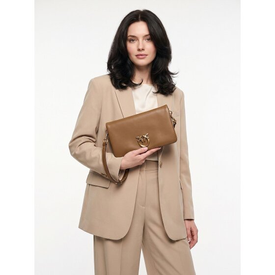 PINKO Love Soft Clutch Leder 19.5 cm