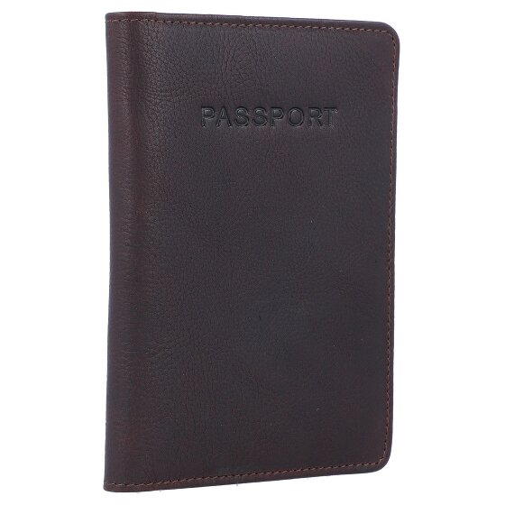 Burkely Antiek Avery Paspoortetui RFID Leer 10 cm