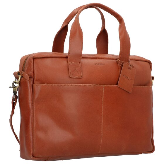 Burkely Vintage River aktetas Leer 41 cm Laptopcompartiment