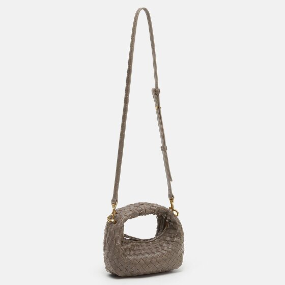 LES VISIONNAIRES Greta Micro weave Handtas Leer 20 cm