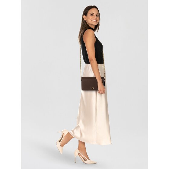 Coach Mila Schoudertas Leer 20 cm