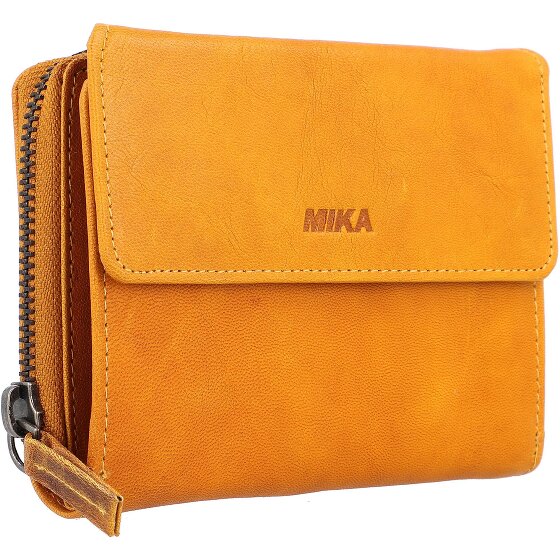 Mika Leren portemonnee 13 cm