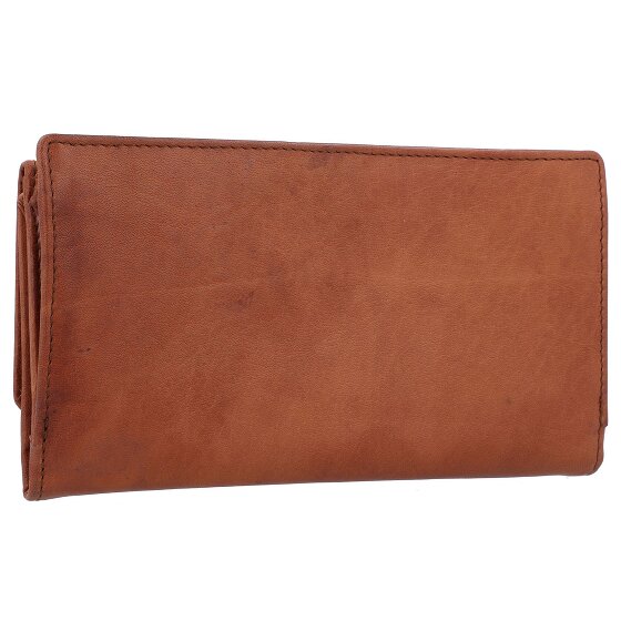 Spikes & Sparrow Portemonnee RFID Leer 19 cm