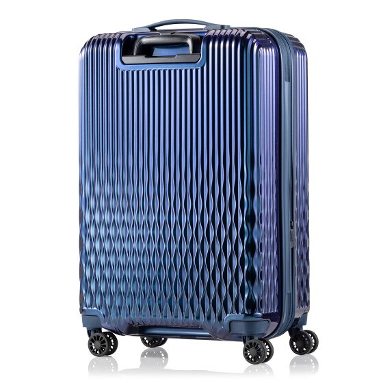 Pack Easy Flow 4 wielen Trolley M 66 cm met uitbreidingsplooi