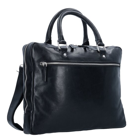 Leonhard Heyden Cambridge aktetas Leer 37 cm Laptopcompartiment
