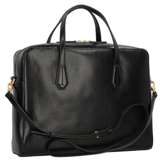 The Bridge Gloria Koffer Leer 36 cm Laptop compartiment