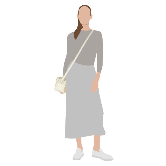 Patrizia Pepe Straw Schoudertas 22 cm