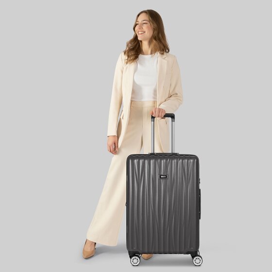 Bric's Cervia 2.0 4 wielen Trolley M 69 cm met uitbreidingsplooi
