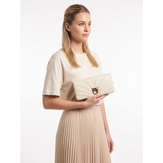 PINKO Love Horizontal Clutch Leder 27 cm